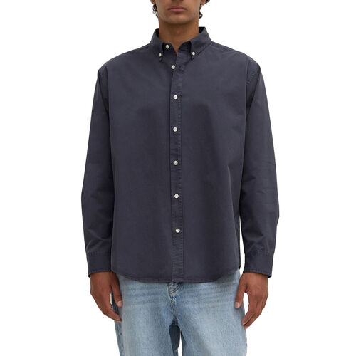 Assembly Label Maclean Long Sleeve Shirt True Navy